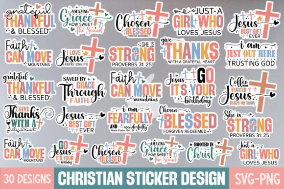 Boho Christian Sticker SVG Bundle: A Designer's Review