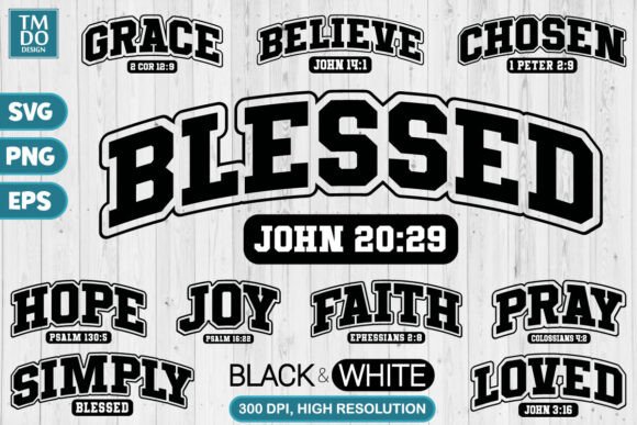 Christian Bundle: Easter & Faith Graphics for T-Shirt Designs