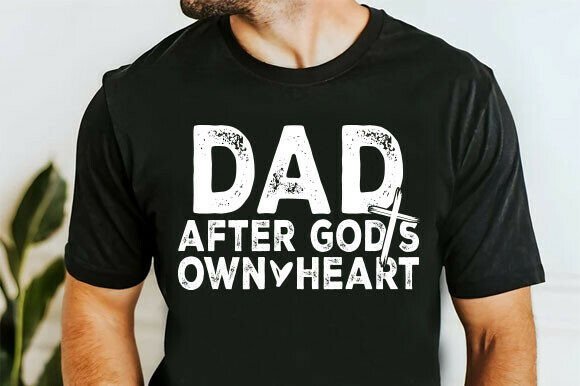 Christian Dad Grunge Graphics for T-Shirt Designs