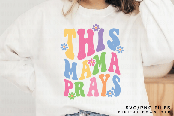 Christian Mama Easter Mom Sublimation: Graphics & T-Shirt Designs
