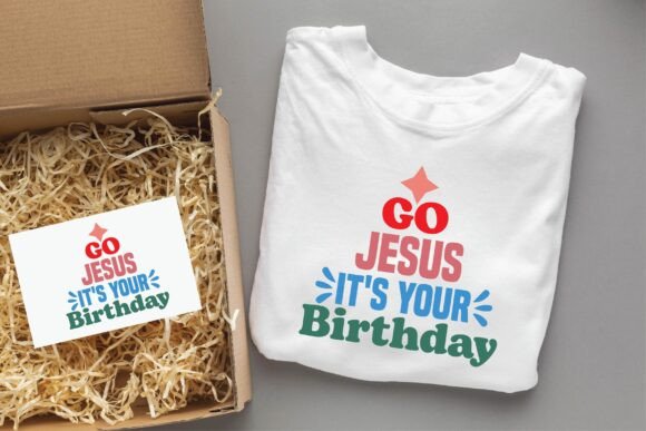 GO JESUS IT S Christian Graphics & T-Shirt Design