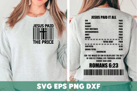 Jesus Paid the Price Svg: Graphics & T-Shirt Designs Review