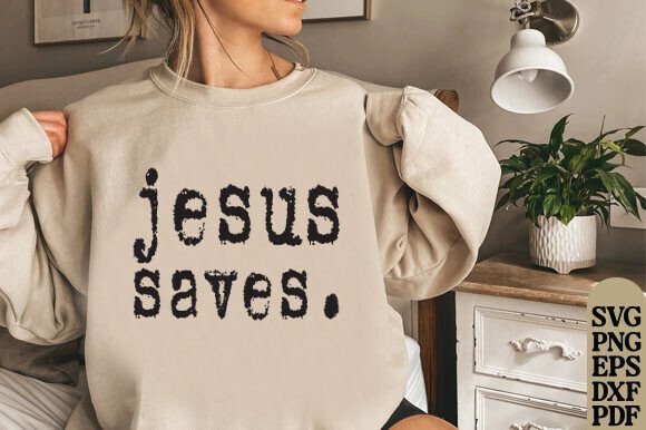 Jesus Saves Design Graphics & T-Shirt Designs Review