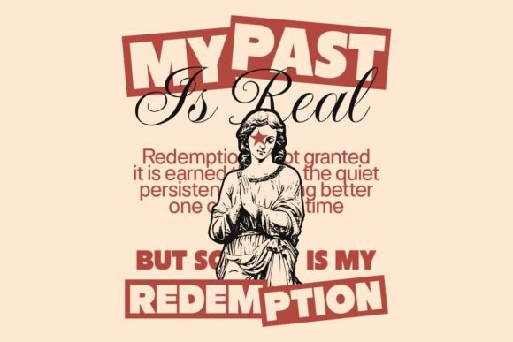 My Past is Real Jesus Christian T-shirt: Graphics & T-Shirt Designs