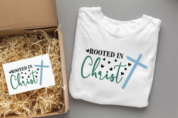 ROOTED in CHRIST Christian SVG Design Review
